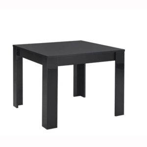 Lorenz Dining Table Square In Black High Gloss
